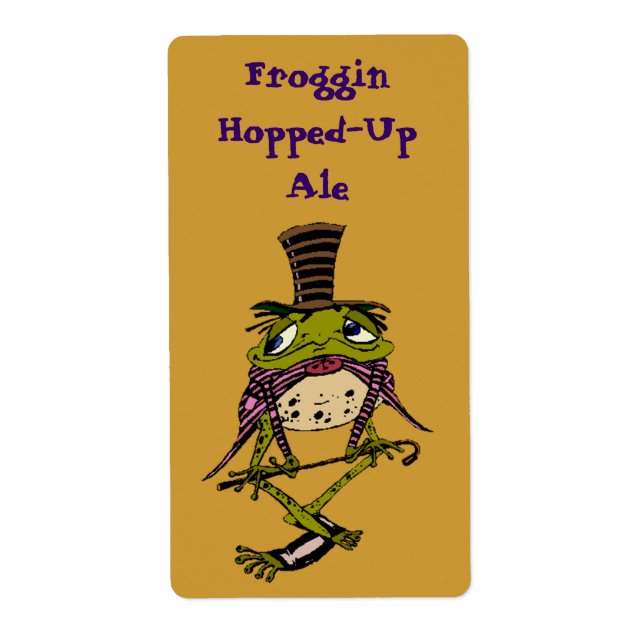 Eigenheimlieferungen Bierbrauetiketten anpassen (Vorne)