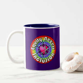 Eigenkapitals-Zugangs-Einbeziehung: Zweifarbige Tasse