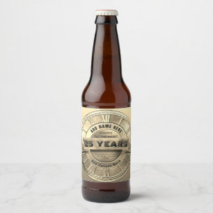 Eigenleistung Bierflaschenetikett