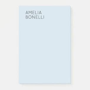Eigenname Modern Minimalistisch Professionell Einf Post-it Klebezettel