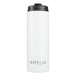 Eigenname Moderner Minimalistischer Beruflicher Sc Thermosbecher