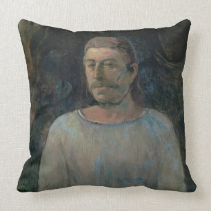 Eigenporträt, nah zu Golgotha, 1896 (Öldose auf  Kissen