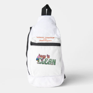 Eigens benannte und mit Foto bedruckte Umhängetasc Crossbody Bag