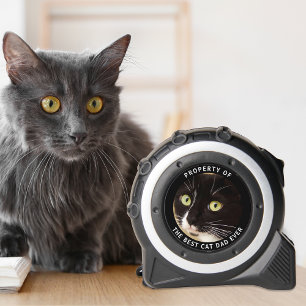 Eigenschaft des besten Cat-Vaters je Foto Maßband