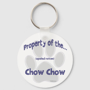 Eigenschaft des gepökelten Rotten Chow Chow Schlüs Schlüsselanhänger