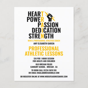 Eigenschaften eines Athleten, Leichtathletik-Lekto Flyer