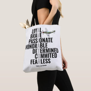 Eigenschaften eines Luftwaffenangehörigen Tasche