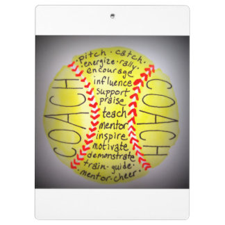 Eigenschaften eines Trainers Klemmbrett