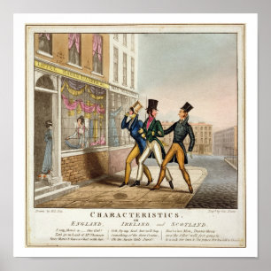 Eigenschaften - England, Irland und Schottland, e Poster