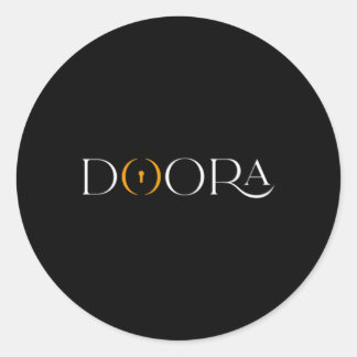 Eigenschaften von Doora Runder Aufkleber