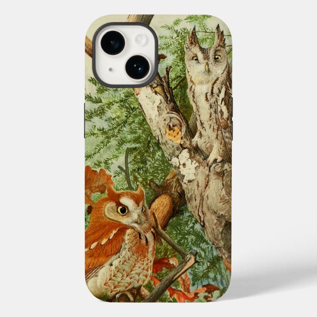 EIGENSCHAFTEN ZWISCHEN HERBSTLAUBEN IN WOODLAND Case-Mate iPhone 14 HÜLLE (Rückseite)