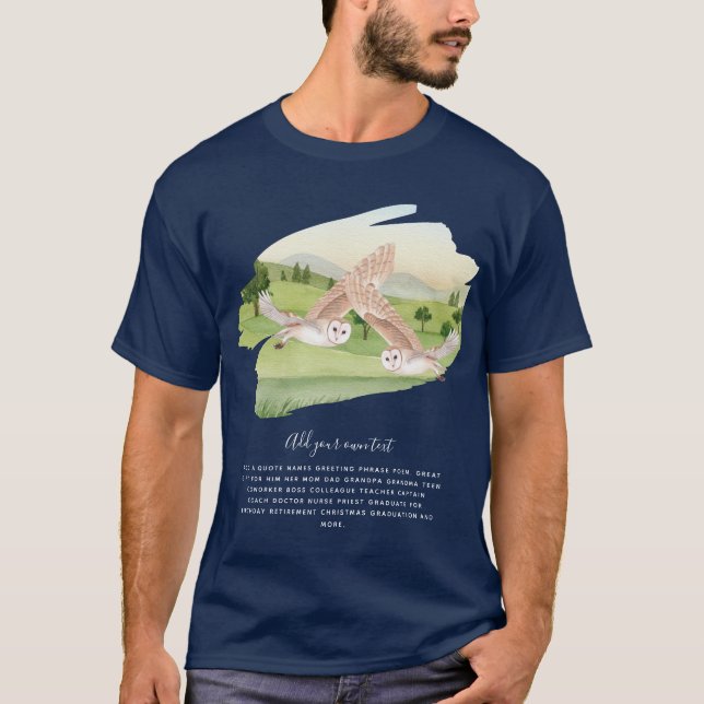 EIGENSCHIFFE - PERSONALISIERT T-Shirt (Vorderseite)