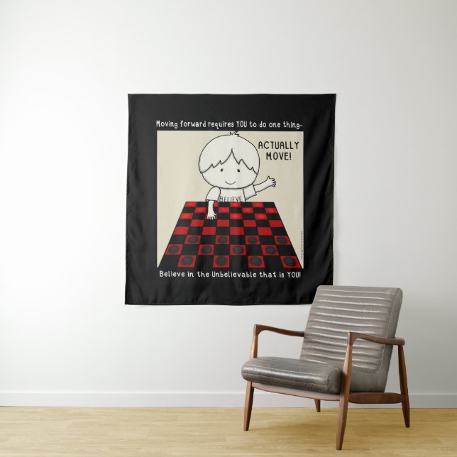 Eigentlich bewegen wandteppich (Beispiel)