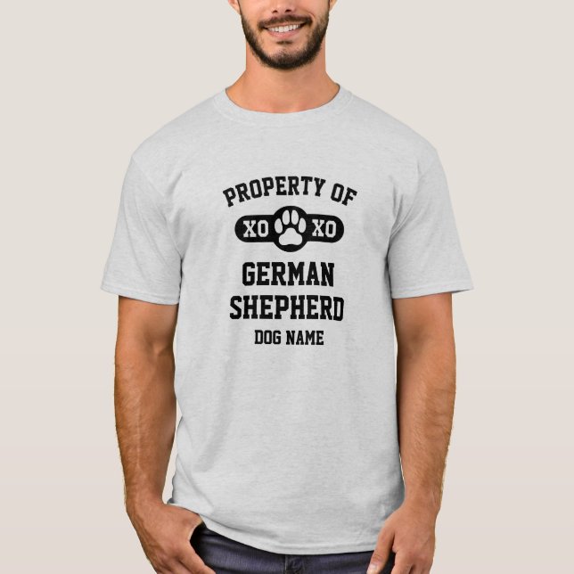 Eigentum am T - Shirt [Hundefutter für lange Zeit] (Vorderseite)
