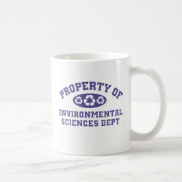 Eigentum an Umweltwissenschaften (lila) Kaffeetasse