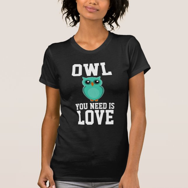 EIGENTUM, DAS SIE BRAUCHEN, IST LIEBE Funny T - Sh T-Shirt (Vorderseite)