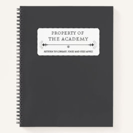 Eigentum der Akademie Notizbuch