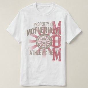 Eigentum der Mutterschaft Athletic dept. Mama T -  T-Shirt