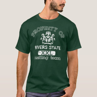 Eigentum des drängenden Teams des Fluss-Staat T-Shirt