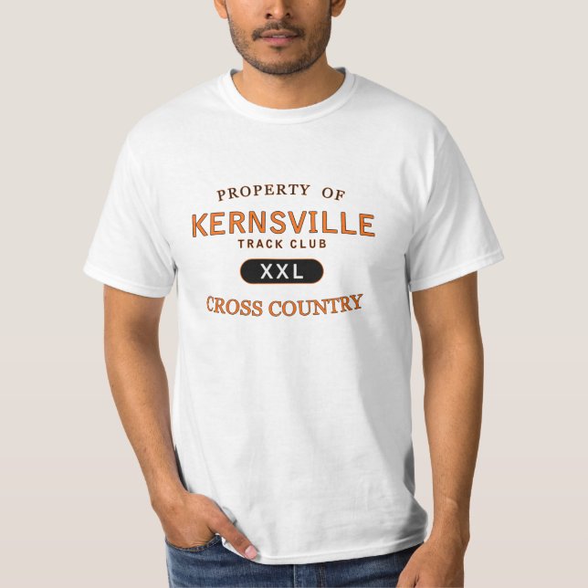 Eigentum des Kernsville Bahn-Vereins T-Shirt (Vorderseite)