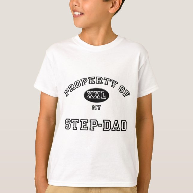 Eigentum des Schritt-Vaters T-Shirt (Vorderseite)