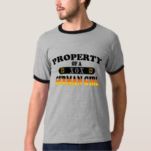 Eigentum eines deutschen Mädchens T-Shirt