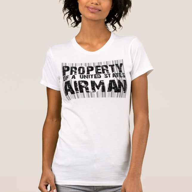 Eigentum eines Fliegers T-Shirt (Vorderseite)