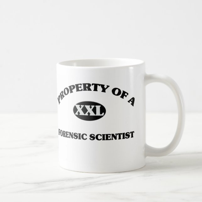Eigentum eines GERICHTLICHEN WISSENSCHAFTLERS Kaffeetasse (Rechts)