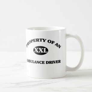 Eigentum eines KRANKENWAGEN-FAHRERS Kaffeetasse