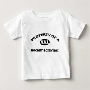 Eigentum eines ROCKET-WISSENSCHAFTLERS Baby T-shirt