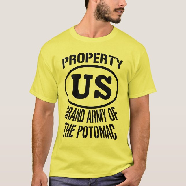 Eigentum Grand Army Potomac T-Shirt (Vorderseite)