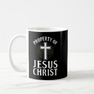 Eigentum Jesu Christi Gottesgottes Religiöser T - Kaffeetasse