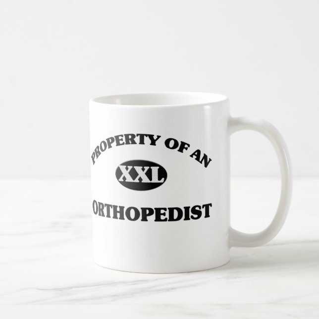 Eigentum von anORTHOPEDIST Kaffeetasse (Rechts)