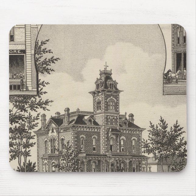 Eigentum von CH Lebold, Abilene, Kansas Mousepad (Vorne)