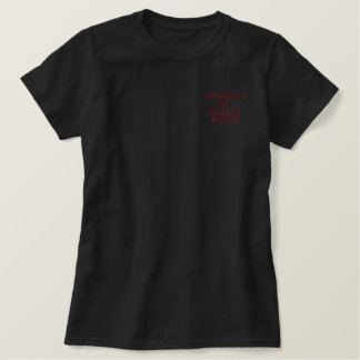 Eigentum von Edward Masen 17 Besticktes T-Shirt