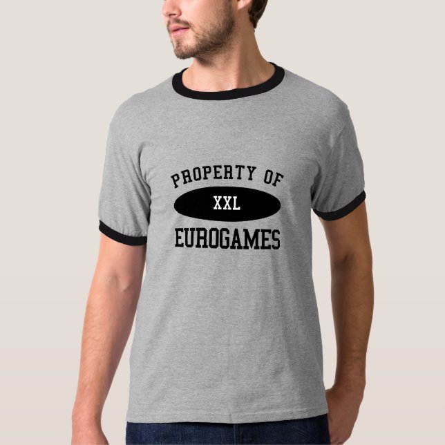 Eigentum von Eurogames T-Shirt (Vorderseite)