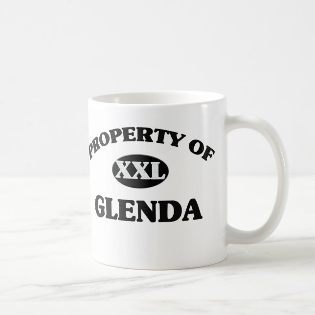 Eigentum von GLENDA Kaffeetasse (Rechts)