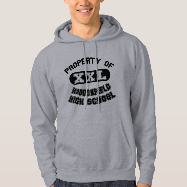 Eigentum von Haddonfield Highschool Hoodie (Vorderseite)