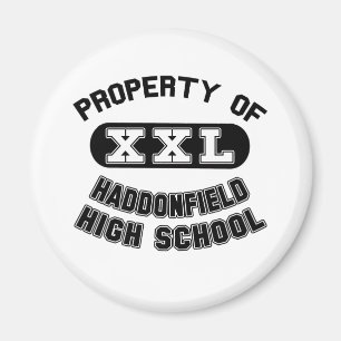 Eigentum von Haddonfield Highschool Magnet