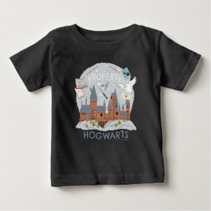 Eigentum von Hogwarts Cartoon-Grafik Baby T-shirt