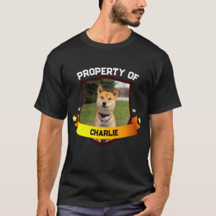 Eigentum von Hundepapa Hundemama Tierliebhaber Hun T-Shirt