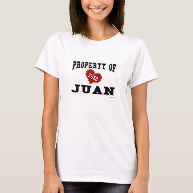 Eigentum von Juan T-Shirt (Vorderseite)