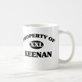 Eigentum von KEENAN Kaffeetasse