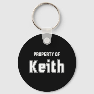 Eigentum von Keith Funny Bachelorette Geschenke fü Schlüsselanhänger