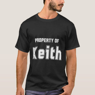 Eigentum von Keith Funny Bachelorette Geschenke fü T-Shirt