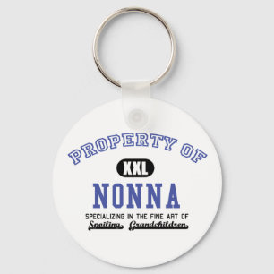Eigentum von Nonna Schlüsselanhänger