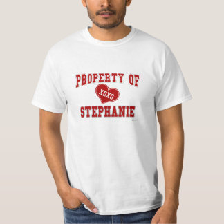 Eigentum von Stephanie T-Shirt