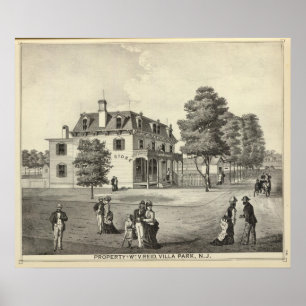 Eigentum von Wm V Reid, Villa Park, NJ Poster
