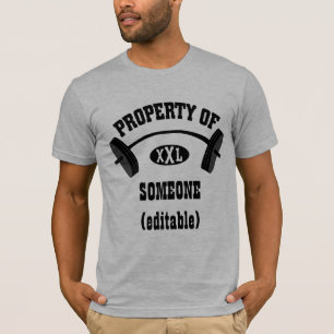 Eigentum XXL angepassten T-Shirts (addieren Sie