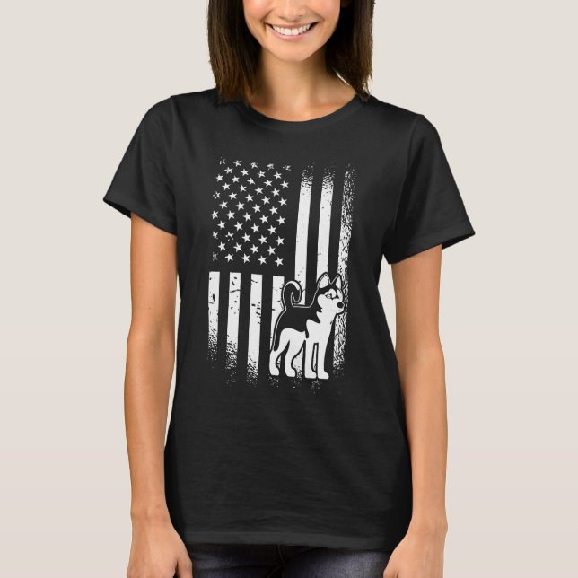 Eigentümer der sibirischen Flagge T-Shirt (Vorderseite)